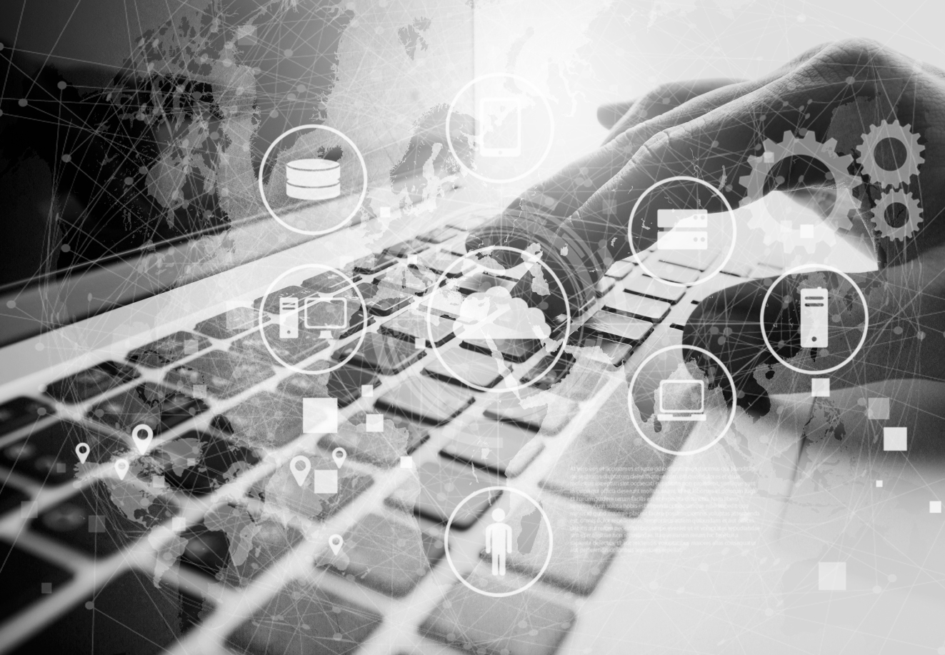 Digital transformation illustration